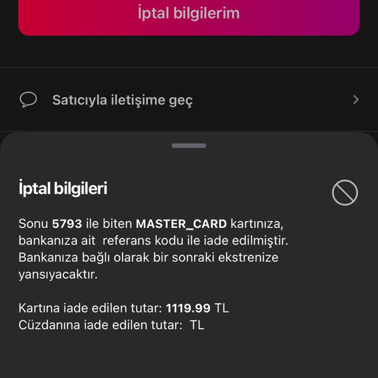 Gardrops'ta İade Sorunu