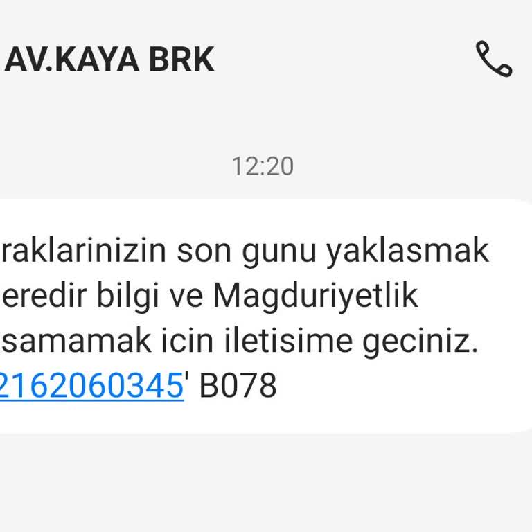 Yanlış Mesajlar Ve Tehditler