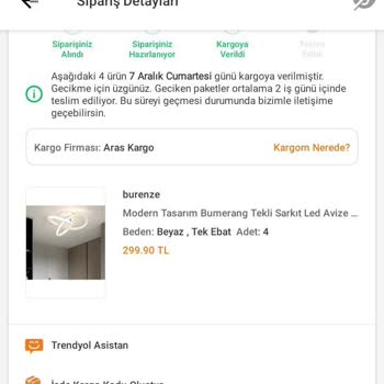 Teslim Edilmeyen Avizeler Ve Yanıltıcı Kargo Bilgilendirmesi