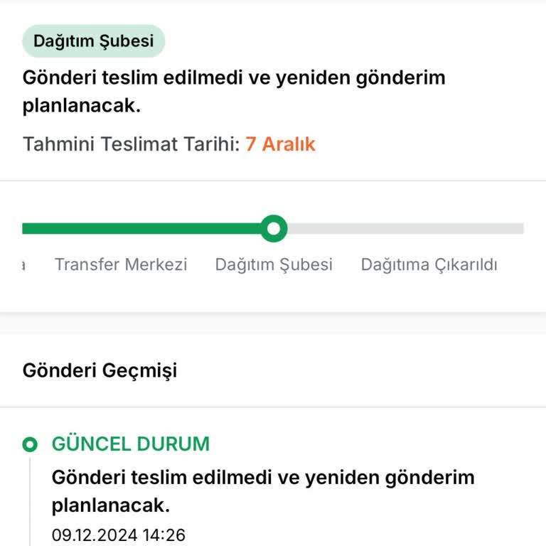 Kargo Ve İade Sürecinde Çözüm Bulunamıyor