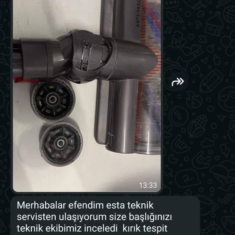 Dyson Süpürge Başlığı Kırıldı Garanti Sorunu Yaşanıyor