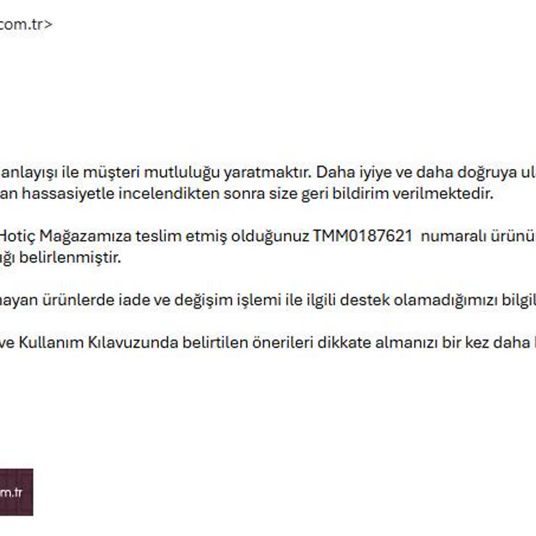 Hotiç Ayakkabıda Taban Sorunu Ve Yetersiz İnceleme Süreci