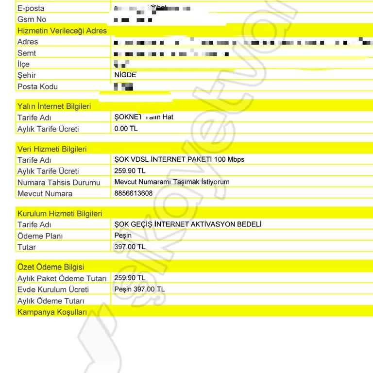 Şoknet Fiyat Artışı Ve Ek Ücret Sorunu