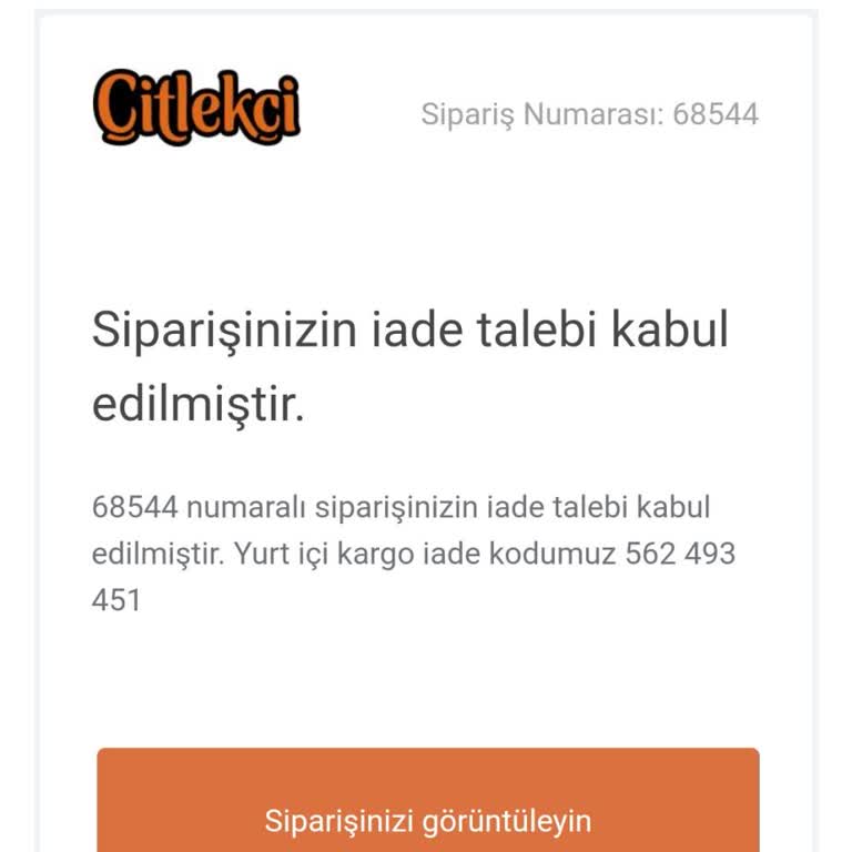 Eksik Ürün Ve Geciken İade Süreci