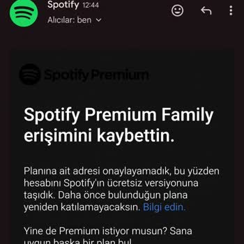 Spotify'ın Adres Değişikliği Kuralı Mağduriyeti