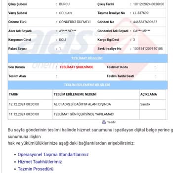 Teslim Edilmeyen Kargonun Stresli Bekleyişi