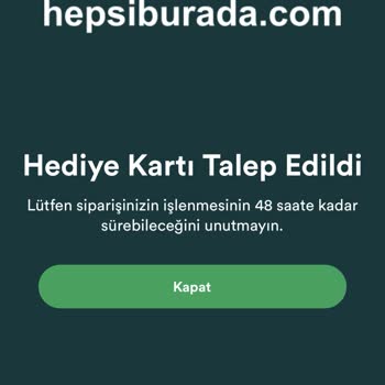 Hepsiburada Promosyon Kodu Sorunu