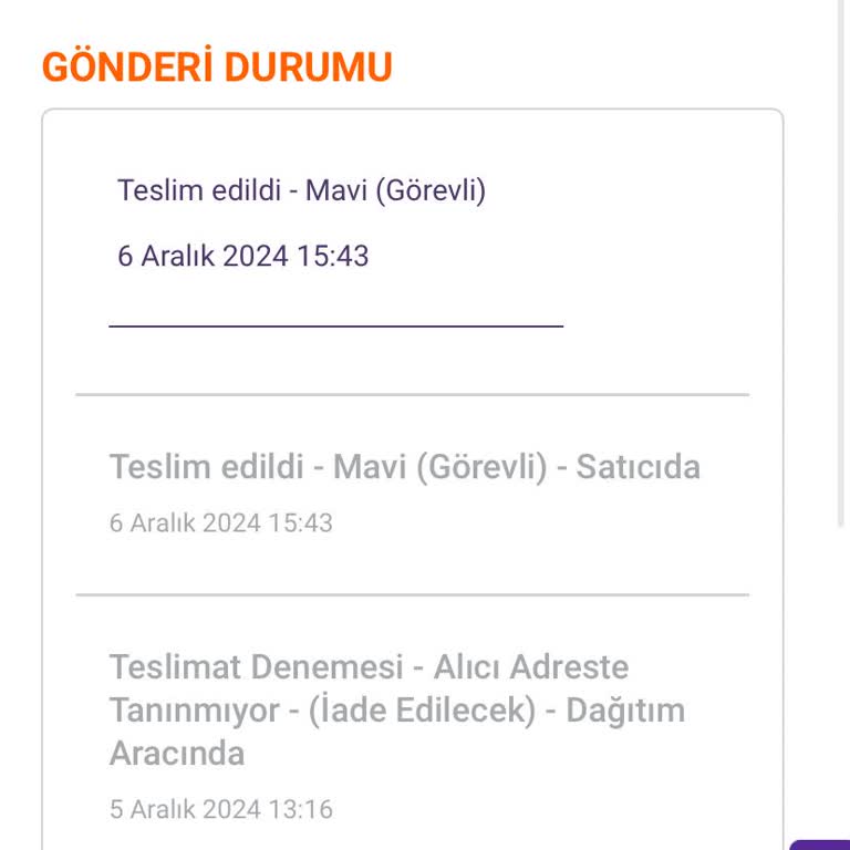 Kargo Şirketi Yazılım Hatası Ve İade Sorunu