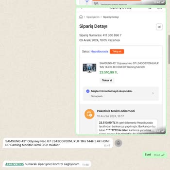 Hepsiburada Ve Hepsijet Arasında Kayıp Monitör Macerası
