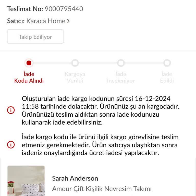 Kargo Kayboldu: İndirimli Ürünüm Teslim Edilmedi