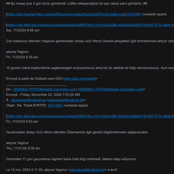 Gecikmiş İade ve İletişim Problemleri