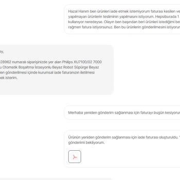 Hepsiburada'dan İade Faturası Mağduriyeti