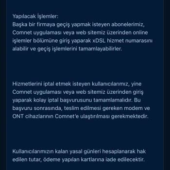 Comnet Aboneliklerinde Yaşanan Ciddi Mağduriyet