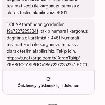 Sürat Kargo'nun Güzelyurt Şubesinde Teslimat Sorunu