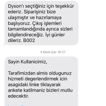 Dyson Süpürge Başlığı Kırıldı, Yedek Parça Bekleyişi