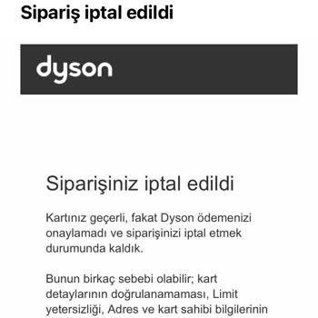 Dyson Süpürge Başlığı Kırıldı, Yedek Parça Bekleyişi