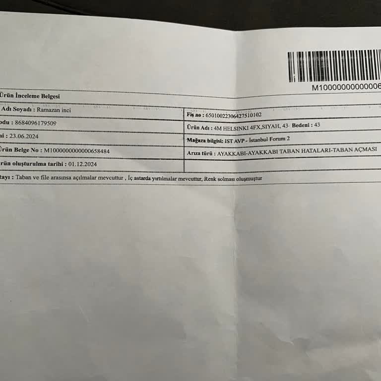 Lumberjack Ayakkabıda Erken Aşınma Ve Renk Solması Sorunu