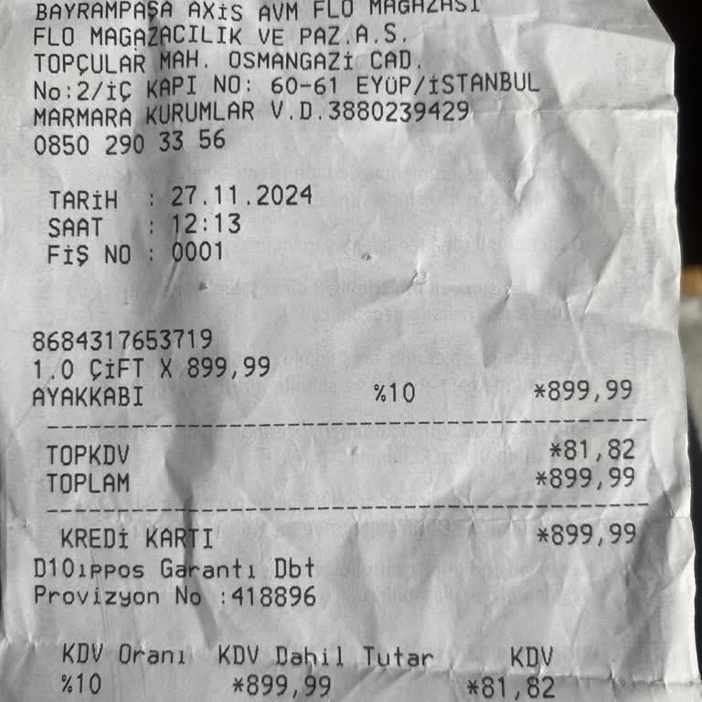 Teslim Edilmeyen Ayakkabı Ve İade Sorunu