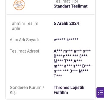 Yanlış Adres Beyanı Nedeniyle Teslim Edilmeyen Kargo Ve İletişim Sorunları