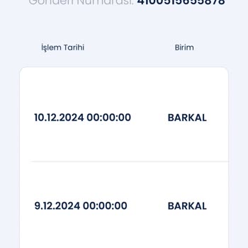 Adres Yetersizliği Nedeniyle Teslim Edilmeyen Kargo