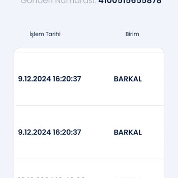 Adres Yetersizliği Nedeniyle Teslim Edilmeyen Kargo