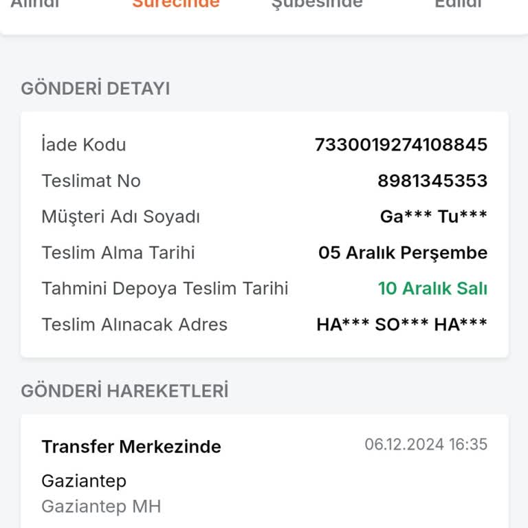 Yanlış Ürün Ve Belirsiz İade Süreci