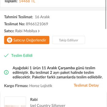 Teslim Edilmeyen Ürün Ve Yanıltıcı Bilgilendirme