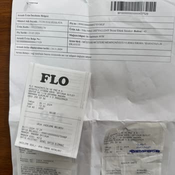 Ayıplı Ürün: Nike Ayakkabının Gıcırdayan Sorunu