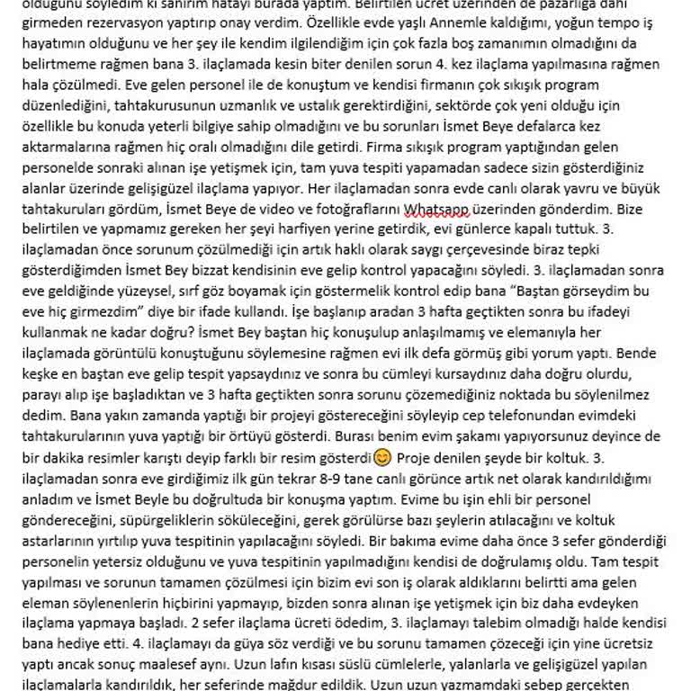 Tahtakurusu Sorunu Çözülemeyen Amatör Hizmet