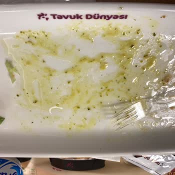 Tavuk Dünyası'nda Yağlı Yemek Ve Plastik Servis Şoku