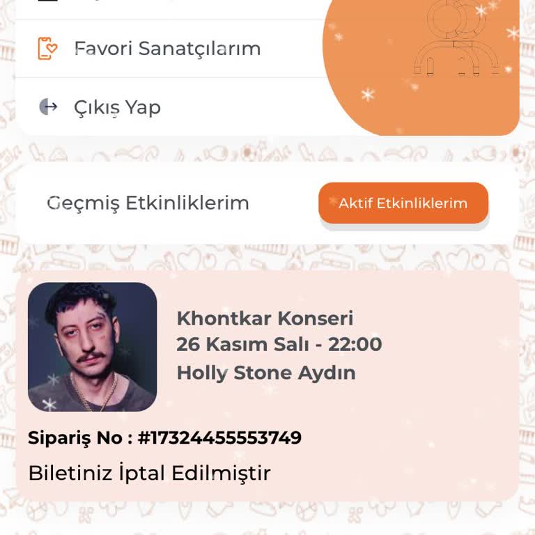 İptal Edilen Konser İçin Bilet İadesi Alamıyorum