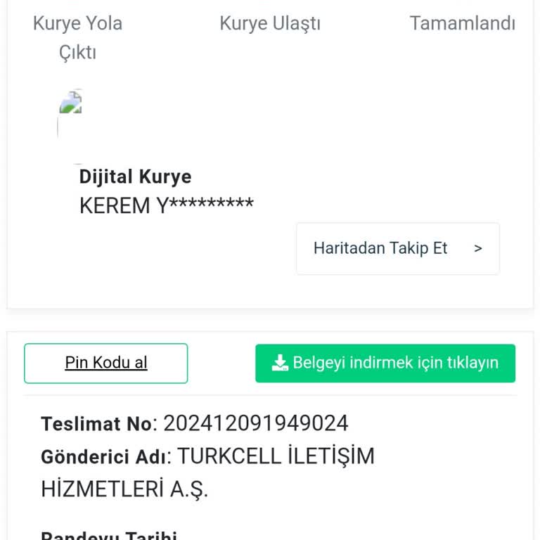 Dijital Kurye İle Yaşanan Teslimat Sorunu Ve Turkcell'in İşbirliği