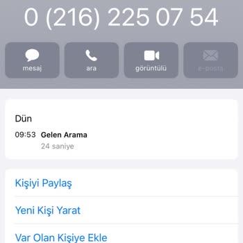 Kullanılmış Hat Satışı Ve İstenmeyen Aramalar