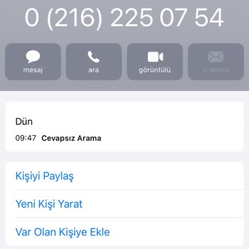 Kullanılmış Hat Satışı Ve İstenmeyen Aramalar