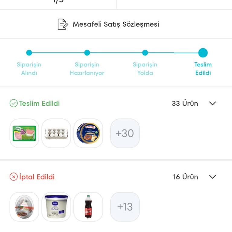 Eksik Ve Bozuk Sipariş, İade Yapılmadı