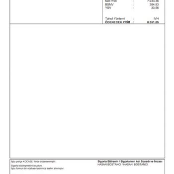 İzinsiz Yenilenen Konut Sigortası Problemi