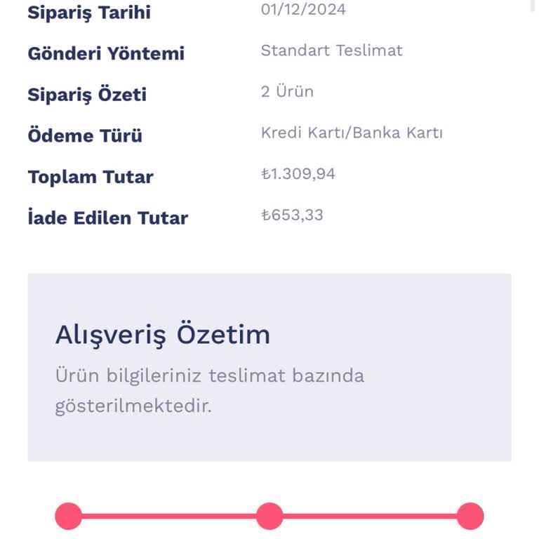 Penti Online Alışverişte Stokta Görünen Ürünlerin İptali