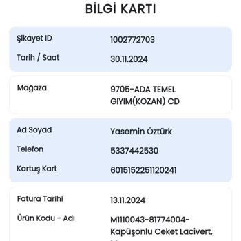 Mavi Montta Erken Dikiş Problemi