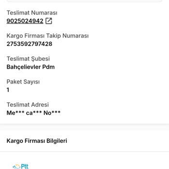 PTT Kargo'dan Sürekli Bahanelerle Teslim Edilmeyen Ürün