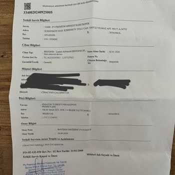 Arızalı Ürün Ve İlgisiz Müşteri Hizmetleri Mağduriyeti