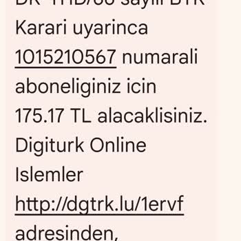 Digiturk Müşteri Hizmetleri İle İletişim Sorunu
