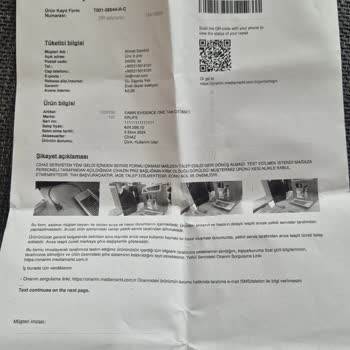 Kahve Makinesi Sorunu: Çözüm Bekleyen Müşteri