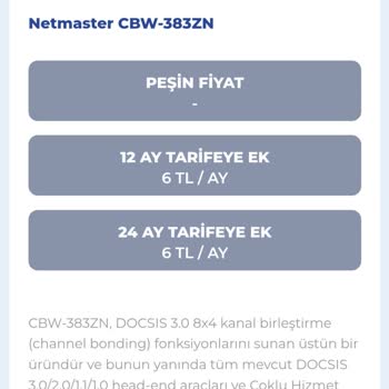Kablo Net'te Modem Ve Fiyat Karmaşası