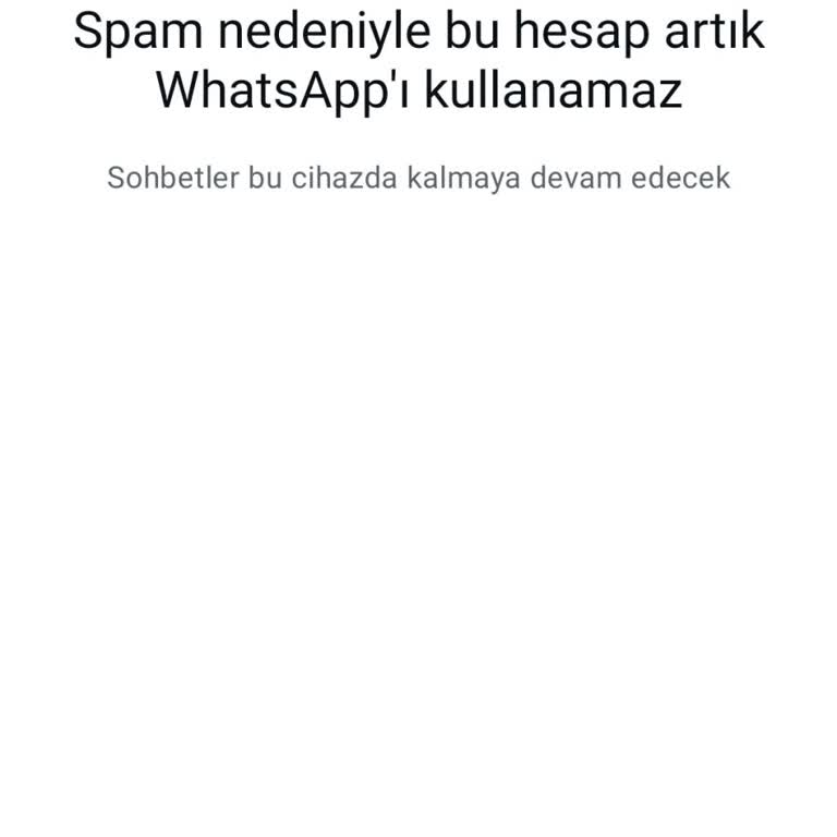 WhatsApp Engeli Nedeniyle İletişim Sorunları Yaşıyorum