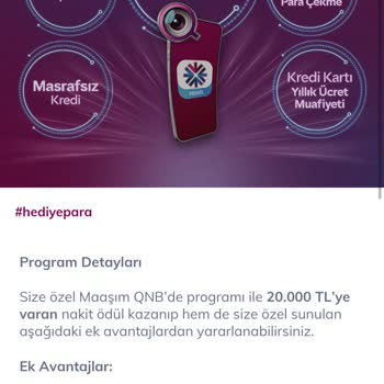 QNB Mobil Uygulama Kampanya Sorunu