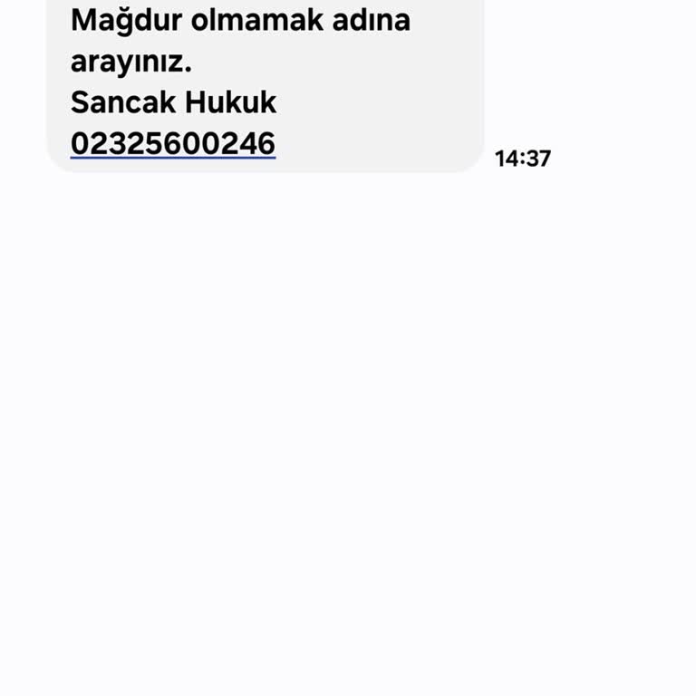 Yanıltıcı Mesajlar Ve Sahte Hukuk İddiaları
