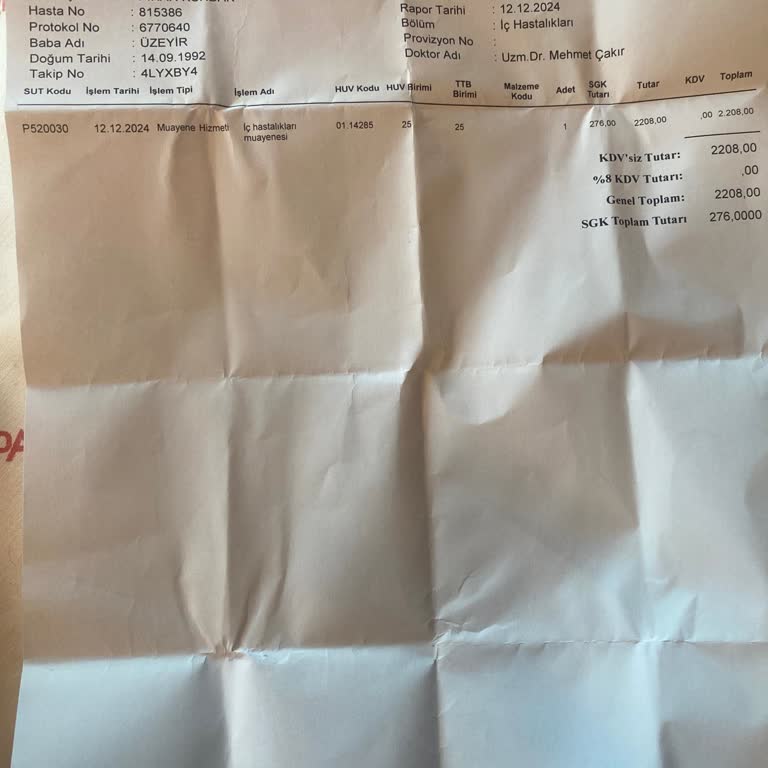 Hastanede SGK Sorunu Ve Yanıltıcı Bilgilendirme