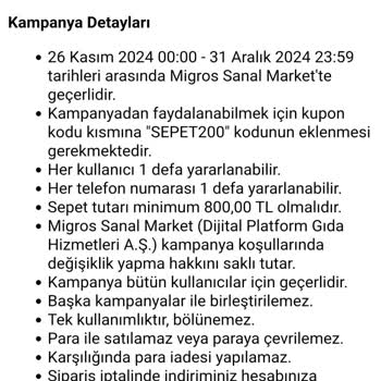 Migros Kampanya İndirimi Uygulanmadı Müşteri Mağduriyeti