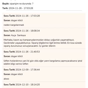 Ürün Teslim Edilmedi, Bekleyiş Sürüyor