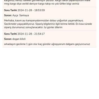 Ürün Teslim Edilmedi, Bekleyiş Sürüyor